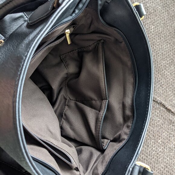 Black PU leather purse - Picture 8 of 8